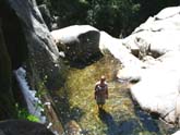 Chilnualna Falls pool in Yosemite
